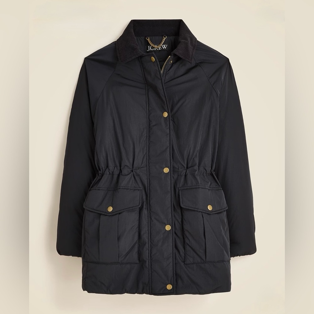 NWT! | J. CREW Women’s Puffer Barn Jacket with PrimaLoft | Black | Size XS - Picture 13 of 16